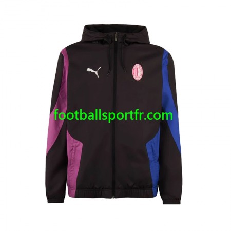 AC Milan Vestes d'entrainement Windrunner Noir 2024-2025